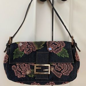 Used Authentic Fendi baguette bag